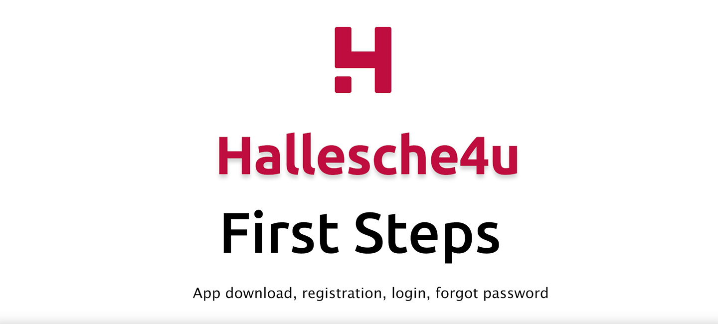 Hallesche4u First Steps